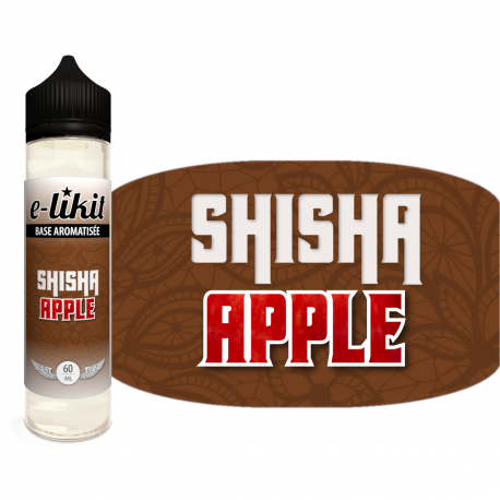 Shisha Apple - E-liquide 60 ml